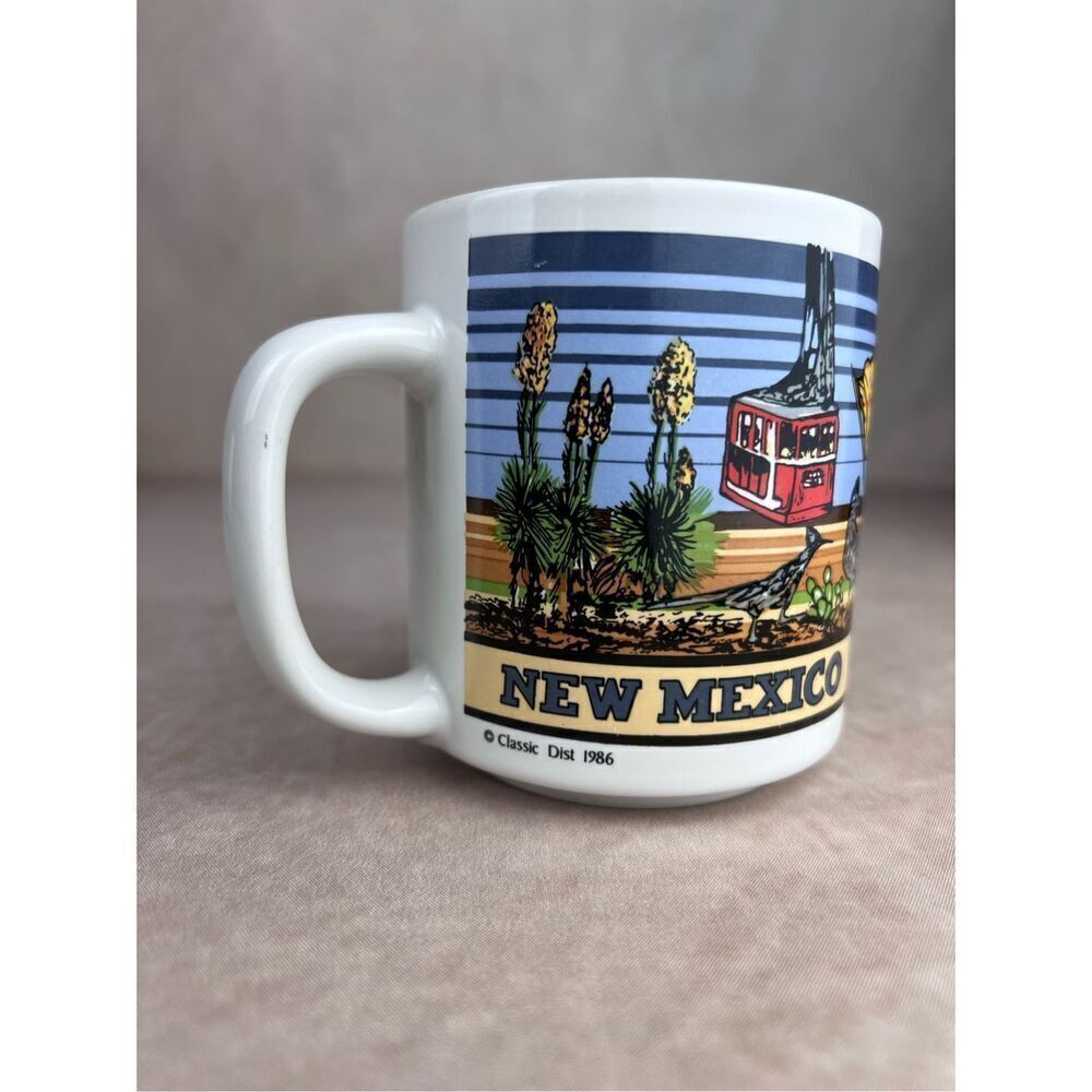 Vintage 1986 New Mexico State Coffee Mug Cowboy Western - Picture 6 of 9